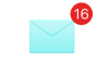 MyChart messages icon